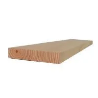 Vue en perspective d'une lame BOIS Douglas pour pergola bioclimatique