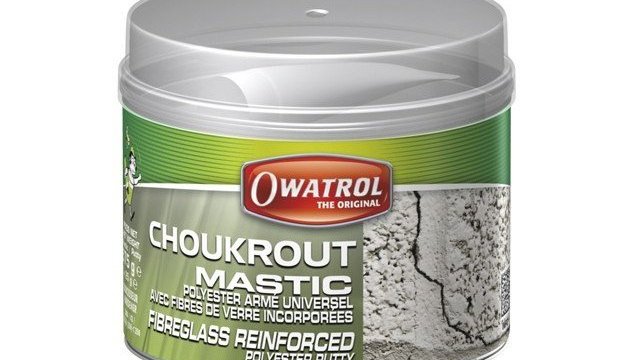 OWATROL - CHOUKROUT - Mastic polyester armé, soudure à froid avec fibre de  verre incorporée - 600G… : : Sports et Loisirs
