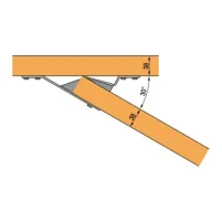 S1530 - Connexion de fermettes avec un angle de 30°