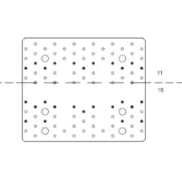 NPB255 - Plan de clouage 1 - Fixation bois sur bois