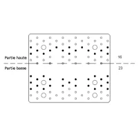 NPB255 - Plan de clouage 3 - Fixation CLT sur CLT