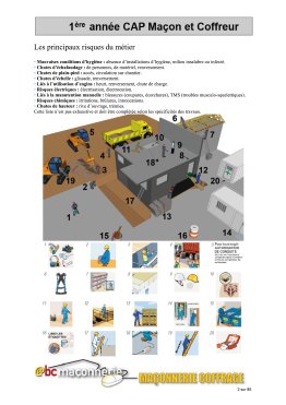 Le matériel et le gros outillage - ABC-MACONNERIE